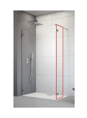 RADAWAY Arta Walk-in Skrzydło boczne do kabiny  C40 lewe, 386010-03-01L