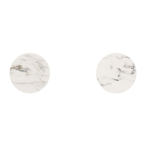  GROHE-Atrio Private Collection Wkładki do pokręteł wykonane z materiału White Attica Caesarstone 48456000