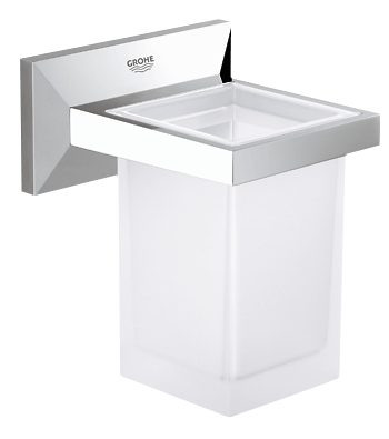 GROHE-ALLURE Brilliant uchwyt chrom ze szklanką 40493000 