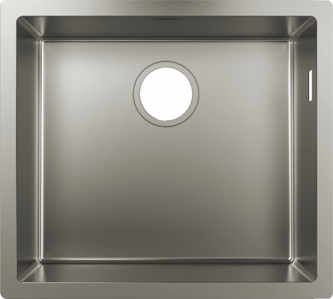 HANSGROHE S71 zlewozmywak 500 X 400 mm, podblatowy Kolor wykończenia Stal Szlachetna 43427800