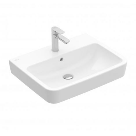 Villeroy&Boch O.novo umywalka z przelewem 65x46 cm biała 4A416501