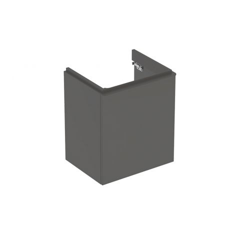 GEBERIT Smyle Square Szafka pod umywalkę, 53,6x43,3 cm kolor lava 500366JK1