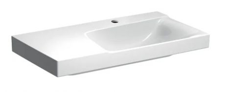 GEBERIT Xeno2 Umywalka 90 cm, lewa, biała z powłoką keratect 500535011