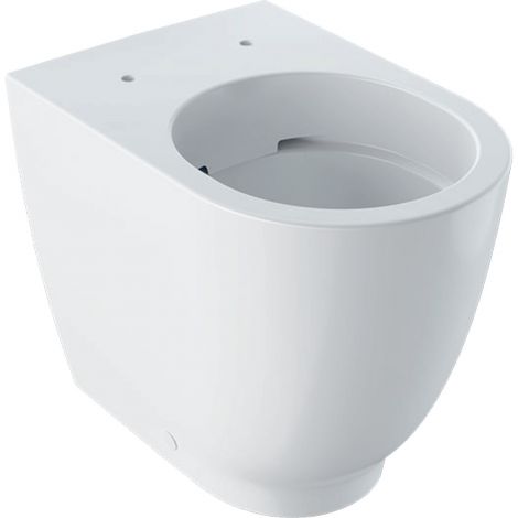 GEBERIT Acanto Stojąca miska WC, lejowa, B35cm, H42.5cm, T51cm, bez kołnierza biały, z KeraTect 500602018