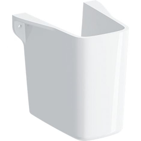 GEBERIT Selnova Square Półpostument do umywalki kompaktowej, 25x25,1 cm biały 501477007