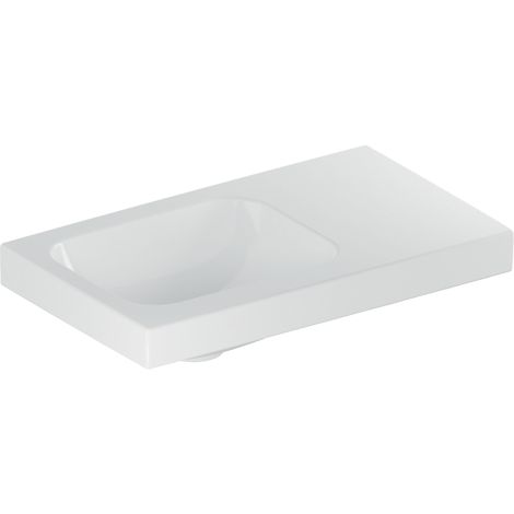 GEBERIT iCon Light Umywalka 53 x 31 cm, bez przelewu biały z powłoką KeraTect 501832004