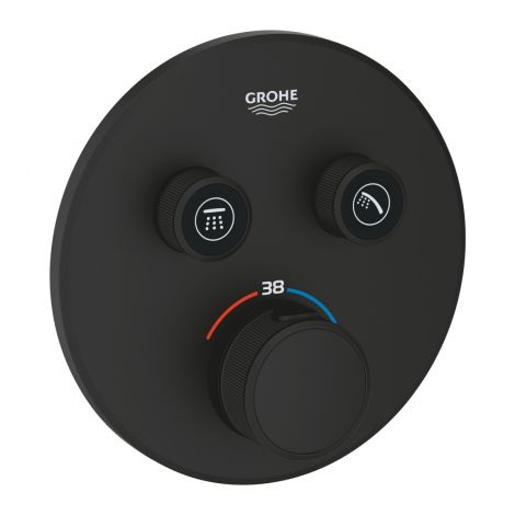 GROHE-Grohtherm SmartControl Termostat z 2 zaworami odcinającymi phantom black 29507KF0