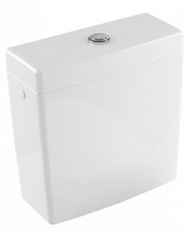 Villeroy&Boch Subway 2.0 Spłuczka, dopływ z boku albo z tyłu, Weiss Alpin z powłoką CeramikPlus 570611R1