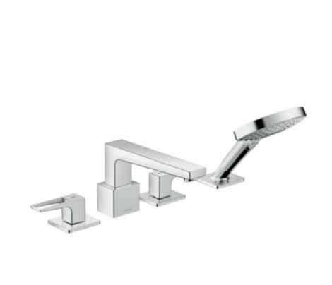 HANSGROHE METROPOL Loop 4-otworowa bateria wannowa chrom 74553000 
