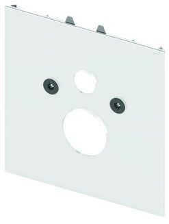 TECElux Obudowa Dolna WC TECE, do TeceLux,z zestawem dźwiękochłonnym, szkło białe 9650100 +