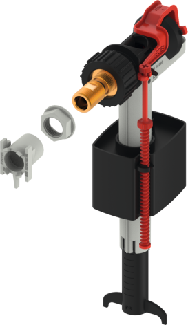Tece uniwersalny zawór pływakowy typu F10 z gwintem 3/8" 9820353