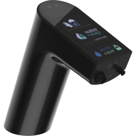 IDEAL STANDARD INTELLIMIX Bateria bezdotykowa z dozownikiem mydła i wody czarny mat A7488B3