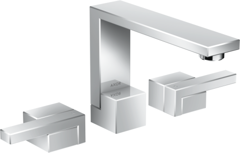 AXOR Edge 3-otworowa bateria umywalkowa chrom 46050000