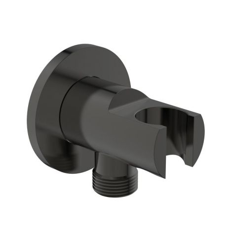  Ideal Standard Idealrain kolanko przyłączeniowe z uchwytem prysznicowym, magnetic grey BC807A5 