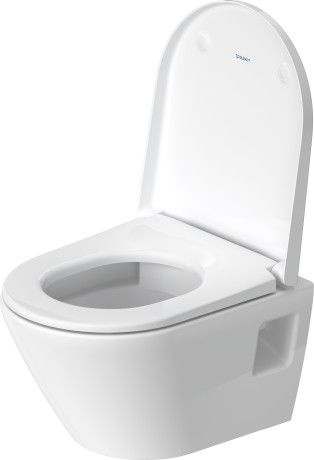 DURAVIT D-Neo Miska toaletowa wisząca COMPACT DURAVIT RIMLESS 37 x 48 cm biały 2587092000+