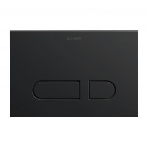 Duravit DuraSystem przycisk uruchamiający A1 do WC, tworzywo sztuczne czarny mat WD5001031000