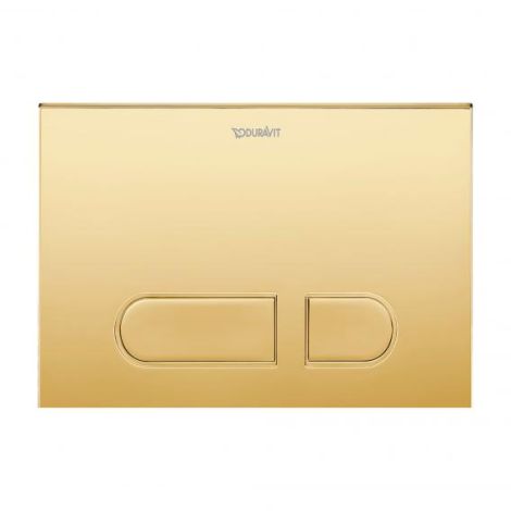 Duravit DuraSystem przycisk uruchamiający A1 do WC, tworzywo sztuczne złoty WD5001341000