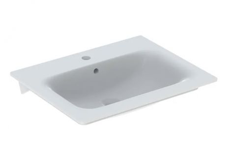 GEBERIT Selnova Square Umywalka meblowa, 60x48 cm biały połysk 500994001