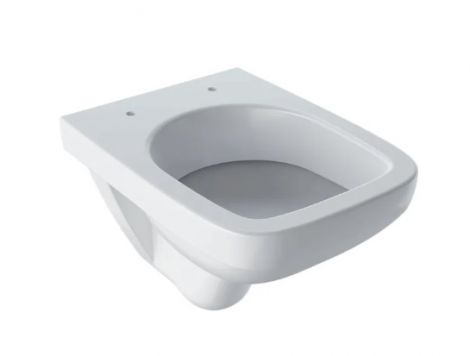 GEBERIT Selnova Compact Wisząca miska WC, lejowa, 36x48 cm biały połysk 501504007