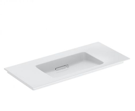 Geberit ONE umywalka meblowa 105x48 cm bez otworu na baterie biała, KeraTect 505014001