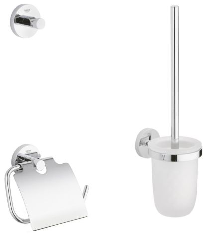 GROHE-ESSENTIALS zestaw akcesoriów łazienkowych chrom 40407001 