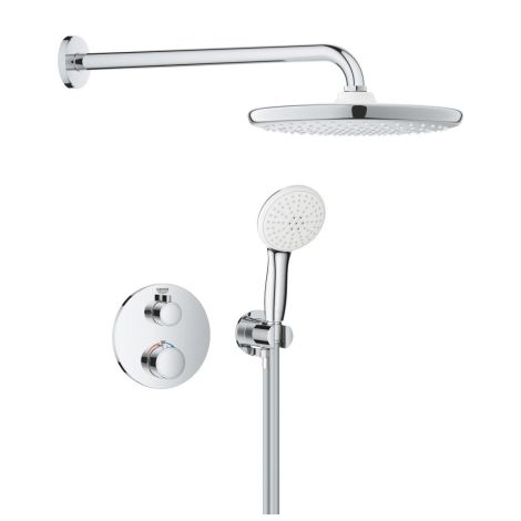 GROHE- Grohtherm Podtynkowy zestaw prysznicowy z deszczownicą Tempesta 250 chrom 1039960000