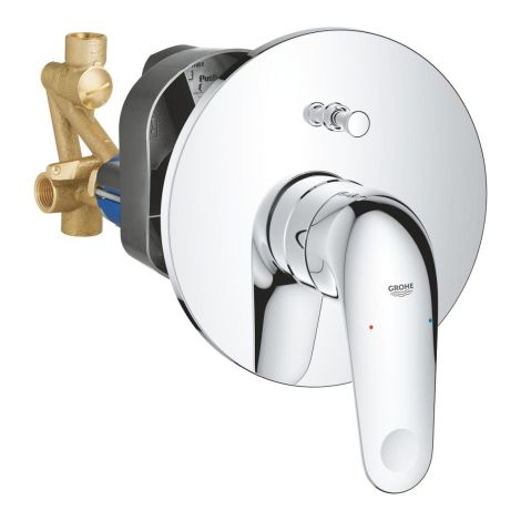 GROHE-Euroeco Jednouchwytowa bateria wannowa chrom 32747001