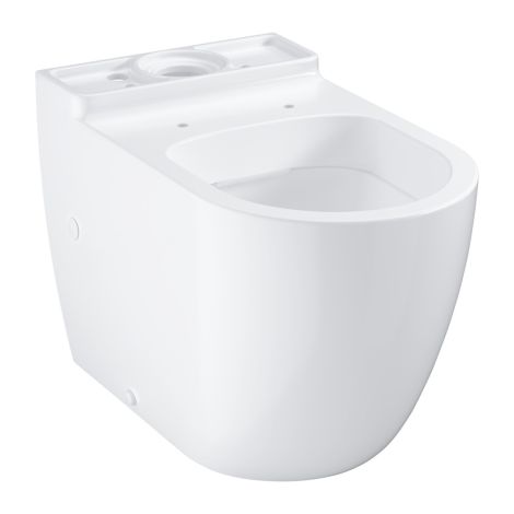 GROHE-Bau Ceramika Kompaktowa miska WC 62,7x36,5 cm stojąca biały 39910000