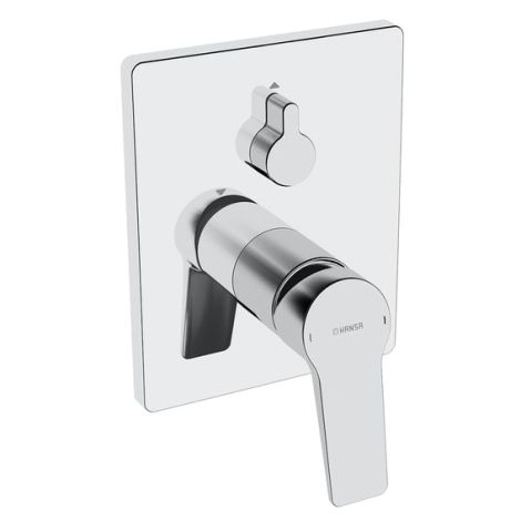 HANSA Twist Bateria wannowa do obsługi 2 odbiorników chrom 89849083