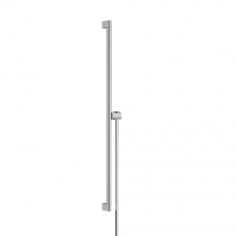 HANSGROHE Unica Drążek prysznicowy S Puro 90 cm z suwakiem EasySlide i wężem prysznicowym Isiflex 160cm chrom 24405000