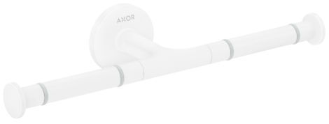 HANSGROHE Axor Universal Circular Podwójny uchwyt na papier toaletowy biały mat 42857700