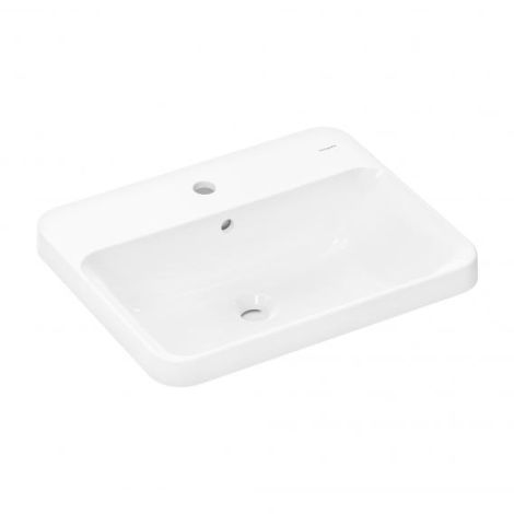 HANSGROHE Xuniva Q umywalka wpuszczana w blat 60x45 cm biały z SmartClean 61068450