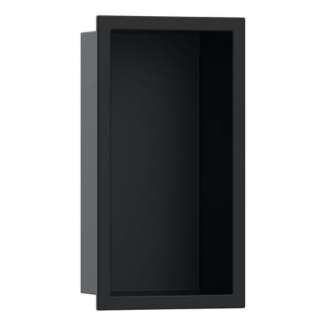 HANSGROHE XtraStoris Original Wnęka ścienna z ozdobną ramką 30 x 15 x 10 cm czarny mat 56057670