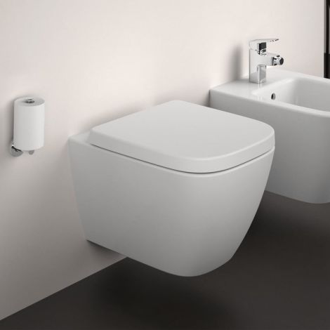 Ideal Standard i.life S miska WC wisząca z deską WC 48,5 cm biała T473801