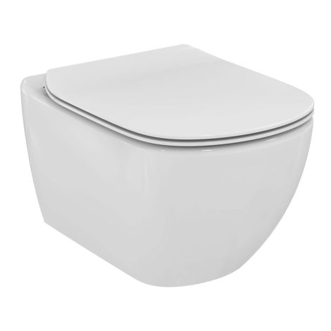 IDEAL STANDARD Tesi WC wiszące z deską biały T354601