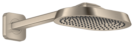- AXOR ShowerSphere Głowica prysznicowa 250/160 1jet EcoSmart+ z ramieniem prysznicowym nikiel szczotkowany 39770820 - 39770820 - Łazienki Szydłowski