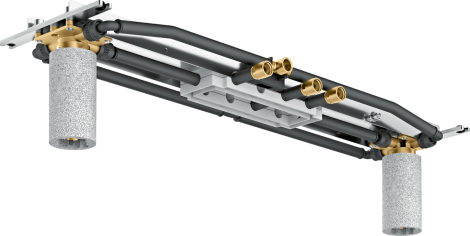 AXOR ShowerSolutions Zestaw podstawowy do głowicy ShowerHeaven 1200/300 4jet z oświetleniem, sufitowy 12922180 12922180 od 