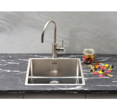Reginox New York zlewozmywak 44 x 44 x 18 cm stal nierdzewna jedwabisty połysk R27639 R27639 od 