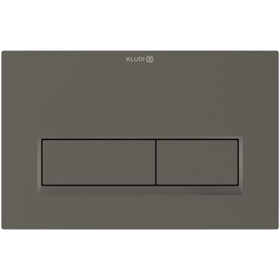  - KLUDI-UNIFIX przycisk spłukujący do WC szary mat  32PP01O1 - 32PP01O1 - Łazienki Szydłowski