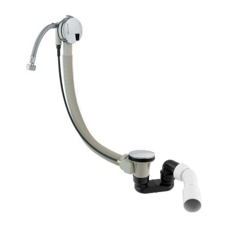 OMNIRES CGS syfon wannowy przelewowo-odpływowo-napełniający, chrom połysk TK152-3.01+64-SCR TK152-3.01+64-SCR od 