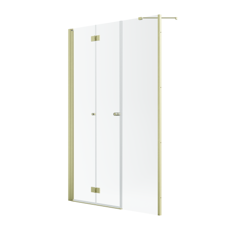  - Radaway Nes 6 DWS B drzwi do kabiny prysznicowej 75cm Lewe złoty 10044750-09-01L - 10044750-09-01L - Łazienki Szydłowski