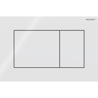 - GEBERIT Sigma 01 przycisk spłukujący do WC biały 115660111 - 115.660.11.1 - Łazienki Szydłowski