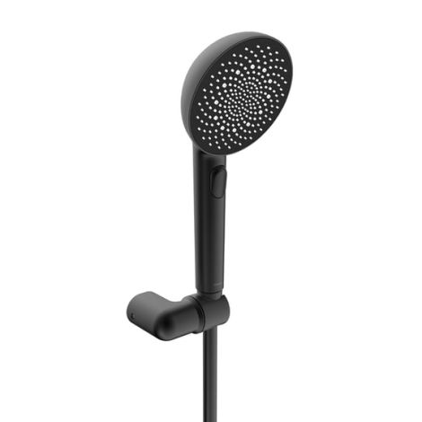 - Hansa Aurelia zestaw prysznicowy, 3 rodzaje strumienia czarny mat 4717012033 - 4717012033 - Łazienki Szydłowski