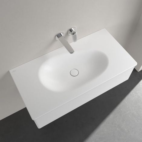  - Villeroy&Boch Antao umywalka meblowa 100 x 50 cm biała biały mat 4A76A3RW - 4A76A3RW - Łazienki Szydłowski