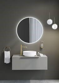 - KLUDI-LUMA lustro z oświetleniem LED 60 x 60 cm, funkcja odparowywania 17SP0100 - 17SP0100 - Łazienki Szydłowski