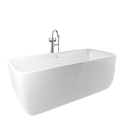  - KLUDI-ELIN S wanna wolnostojąca 180x80 cm kolor biały 52BF0343 - 52BF0343 - Łazienki Szydłowski