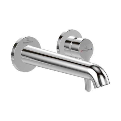 Villeroy & Boch Skyla bateria umywalkowa ścienna 21 cm chrom TVW11600100061 TVW11600100061 od 