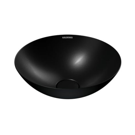  - KALDEWEI AVELLINO umywalka nablatowa,stal emaliowana średnica 30 cm czarny mat  z powłoką Perl-Effekt 912006003676 - 912006003676 - Łazienki Szydłowski