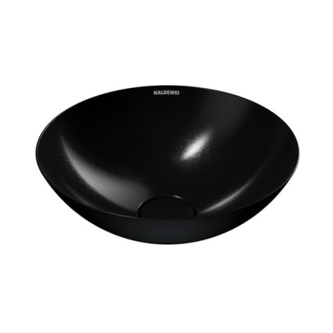  - KALDEWEI AVELLINO umywalka nablatowa,stal emaliowana średnica 45 cm czarny   z powłoką Perl-Effekt 912206003701 - 912206003701 - Łazienki Szydłowski