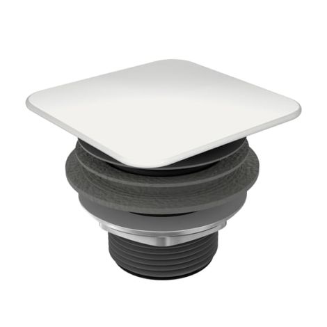  - KALDEWEI Emerso Odpływ permanentny do umywalek bez otworu przelewowego 3905 biały mat 905900000711 - 905900000711 - Łazienki Szydłowski